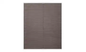 Lichtblick Plissee Klemmfix, verspannt Taupe 45 cm 130 cm
