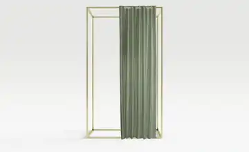 Como Green Vorhang  Cora Grün