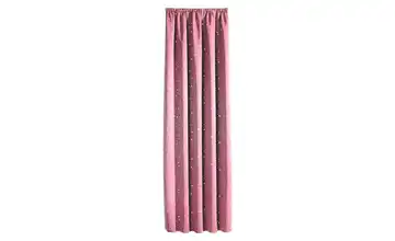 Weckbrodt Verdunk.-/Thermovorhang 175 cm Rosa