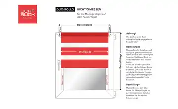 Lichtblick Klemmfixrollo Beere 90 cm 220 cm