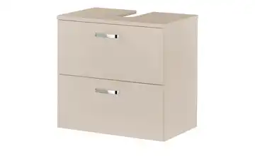 Waschbeckenunterschrank Bodensee kaschmirfarben, matt 57 cm