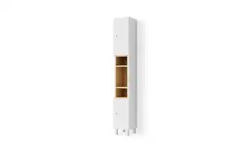 Hochschrank Weiß, Eiche