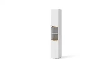 Hochschrank Weiß, Eiche