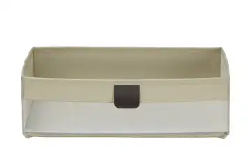 Aufbewahrungsbox faltbar Creme