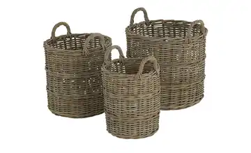 HOME STORY Rattankorb, 3er Set  