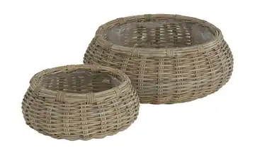 HOME STORY Rattankorb, 2er Set  