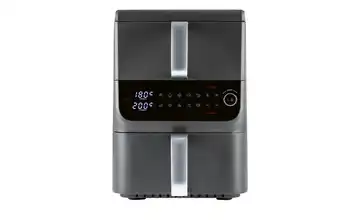 GourmetMaxx Doppelkammer Heißluftfritteuse 16404