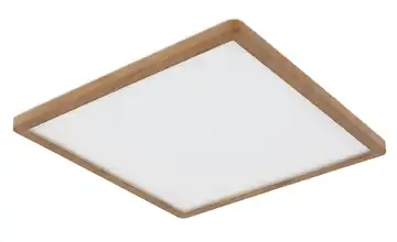 Deckenleuchte Holzoptik Quadratisch 29,4 cm 29,4 cm