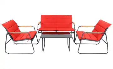 Gartenmöbel 4er-Set  