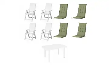 Siena Garden Gartenmöbel 9er-Set Tampa