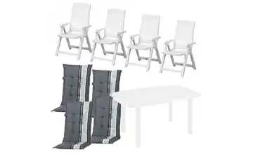 Siena Garden Gartenmöbel 9er-Set Tampa