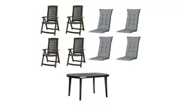 Siena Garden Gartenmöbel 9er-Set  Aruba