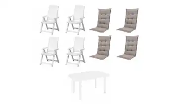 Siena Garden Gartenmöbel 9er-Set Tampa