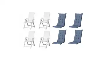 Siena Garden Gartensessel 8er-Set  Tampa