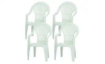 Siena Garden Stapelsessel 4er-Set Vega