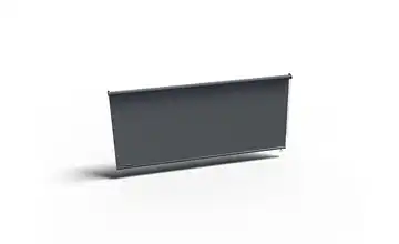 Siena Garden Rollo Coolfit Bezug aus HDPE, 285g/m² in grau, inkl. Montagematerial Grau 98 cm