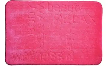 Grund Badematte Pink 120 cm 70 cm