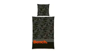 Bettwäsche-Set Bench 220 cm 155 cm Khaki 155x220 cm