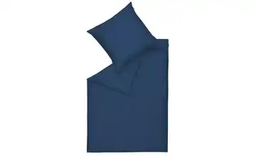 SCHÖNER WOHNEN Kollektion Bettwäsche-Set Dunkelblau 155x220cm