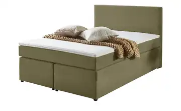 Boxspringbett Ashbourne 140 cm Grün