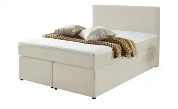 Boxspringbett Ashbourne 160 cm Creme