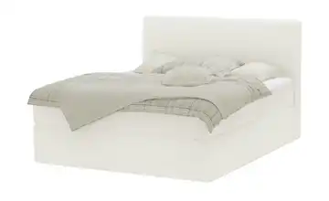 Boxi Boxspringbett Boxi Classic Creme 180 cm Cordstoff H2 & H3 Kaltschaumkern