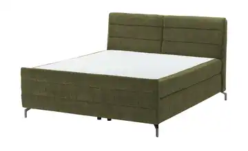 pop Boxspringbett Maranello Basic H2 & H3 Grün 180 cm