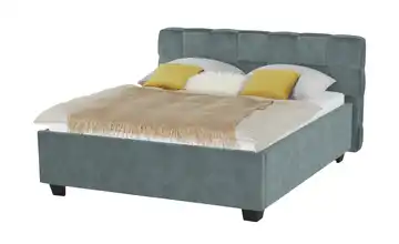 meinBett Polsterbett Veifa 200 cm Blau