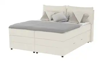 Boxspringbett mit Bettkasten Neto Beige H2 & H3 180 cm Kaltschaumkern