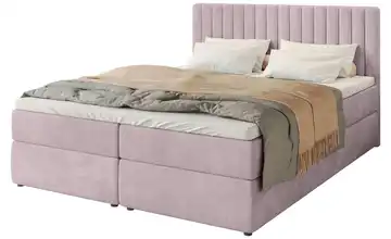 Boxbett mit Stauraum Drayton 180x200 cm Rosa