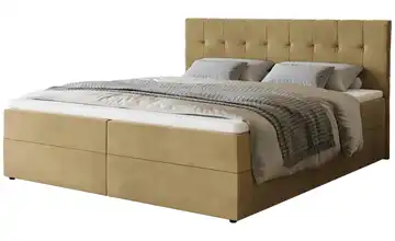 Boxbett mit Stauraum Dartford 180x200 cm Beige