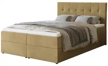 Boxbett mit Stauraum Dartford 140x200 cm Beige