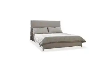 Miuform Polsterbett gemustert Sleepy Luna Beige 140x200 cm ohne Bettkasten