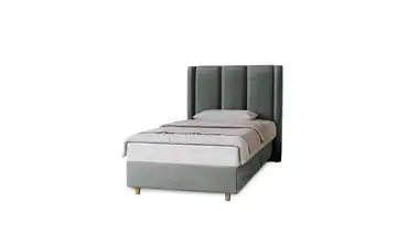 Boxbett mit Matratze Madeley 90x200 cm Grau