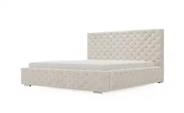 Polsterbett mit Stauraum Ashton Beige 200 cm