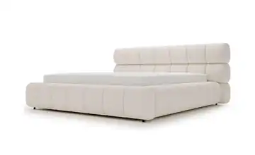 Polsterbett mit Stauraum Marlow Beige 140 cm
