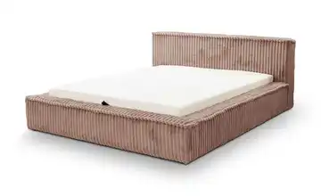 Polsterbett mit Stauraum Langport Braun 160 cm