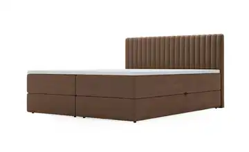 Boxbett mit Stauraum Maine Braun 140 cm