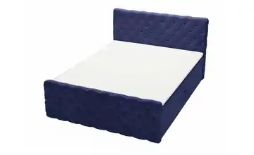 Boxbett mit Stauraum Lund Blau 140 cm