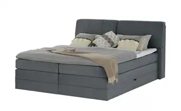 switch Boxspringbett mit Bettkasten Dilma Anthrazit 180 cm