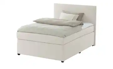 Boxspringbett mit Matratze und Topper, H3 Duke Creme H3 90 cm