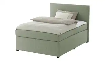 Boxspringbett mit Matratze und Topper, H3 Duke Grün H3 90 cm