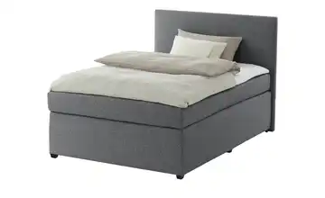 Boxspringbett mit Matratze und Topper, H3 Duke Dunkelgrau H3 90 cm