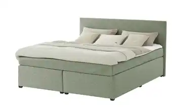 Boxspringbett mit Matratze und Topper, H3 Duke Grün H3 160 cm