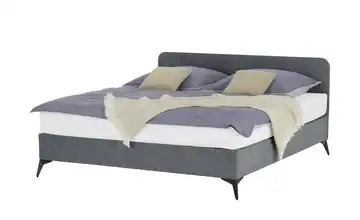 Polsterbett mit Matratze Simply Anthrazit 160 cm H1