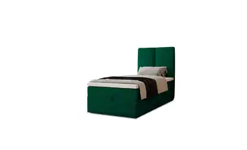 Boxbett mit Stauraum Macclesfield 90x200 cm Grün