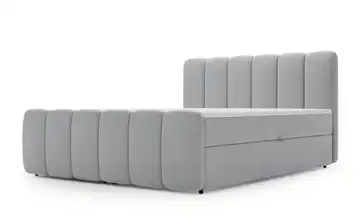 Boxbett 143 cm 140x200 cm Grau