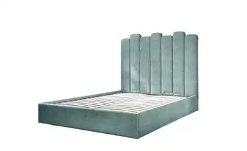 Miuform Polsterbett mit Bettkasten Dreamy Aurora 140x200 cm Pastellblau