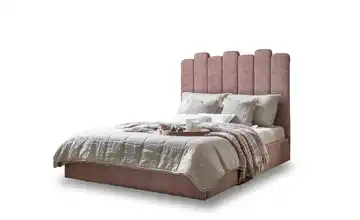 Miuform Polsterbett mit Bettkasten Dreamy Aurora 140x200 cm Altrosa