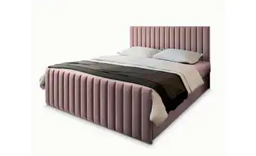 MASSENO Boxbett mit Bettkasten Arion 160x200 cm Rosa